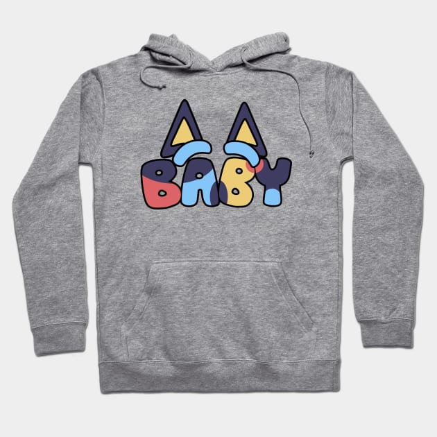 Bluey and Bingo baby Hoodie by Justine Nolanz